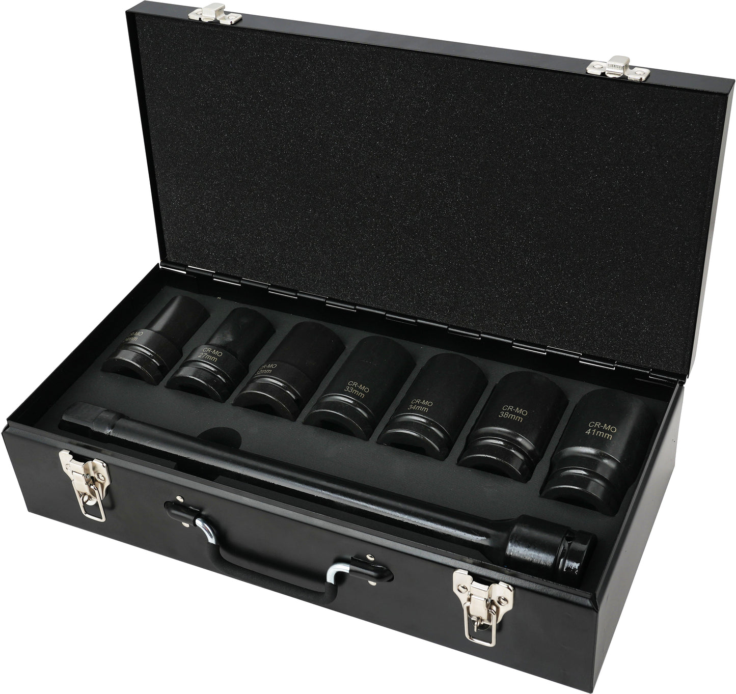 POWERHAND 8Pc 1" Drive Deep Impact Sock Set