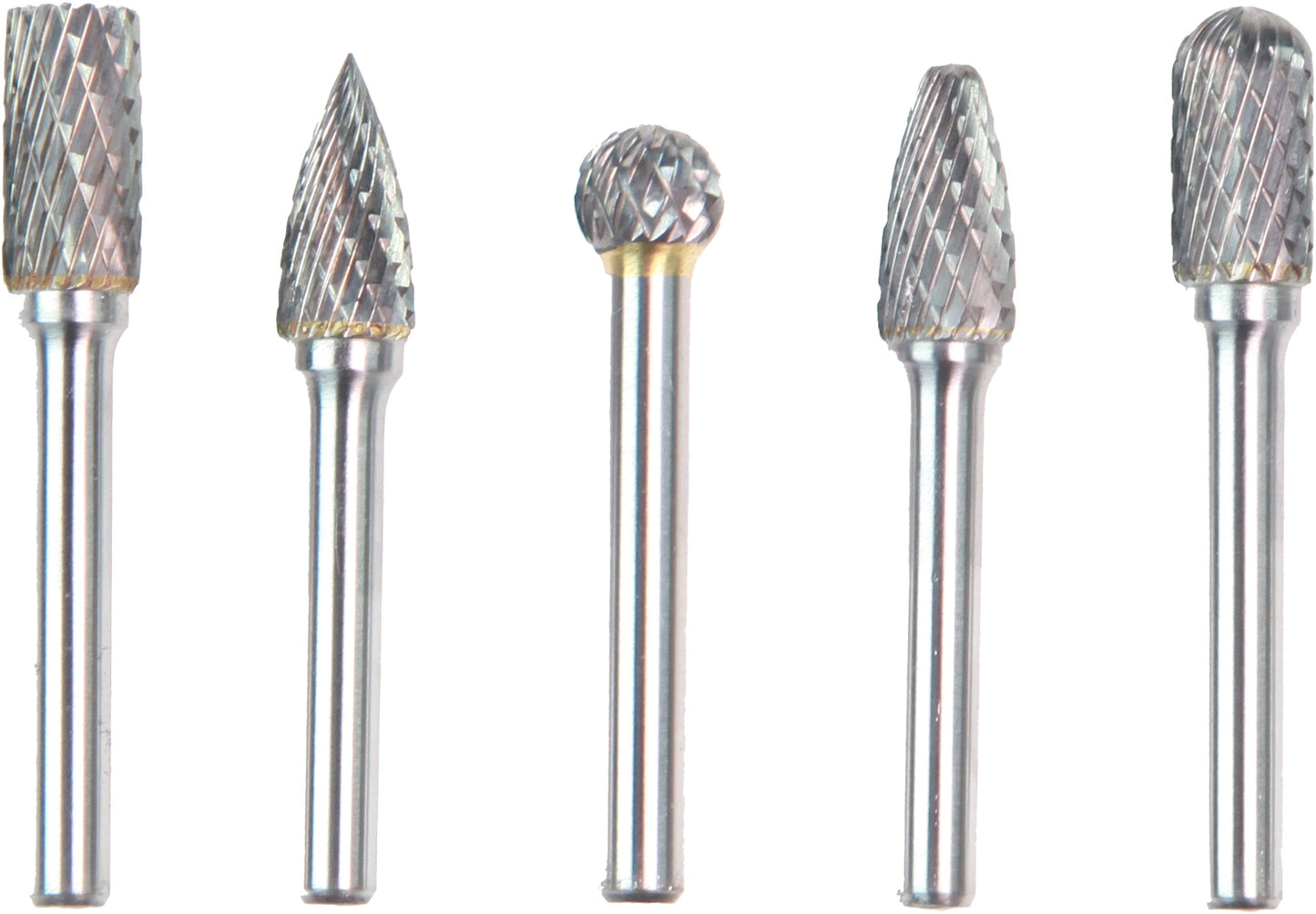 POWERHAND Tungsten Carbide Burr Set - 6mm Shank