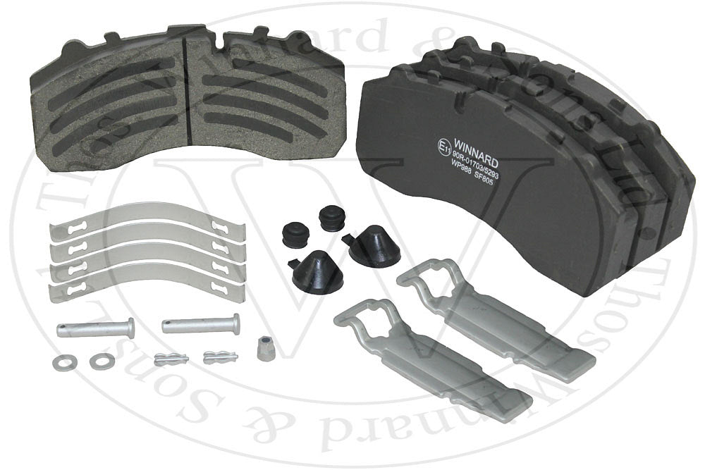Brake Pads WP988 – Truckstop Group