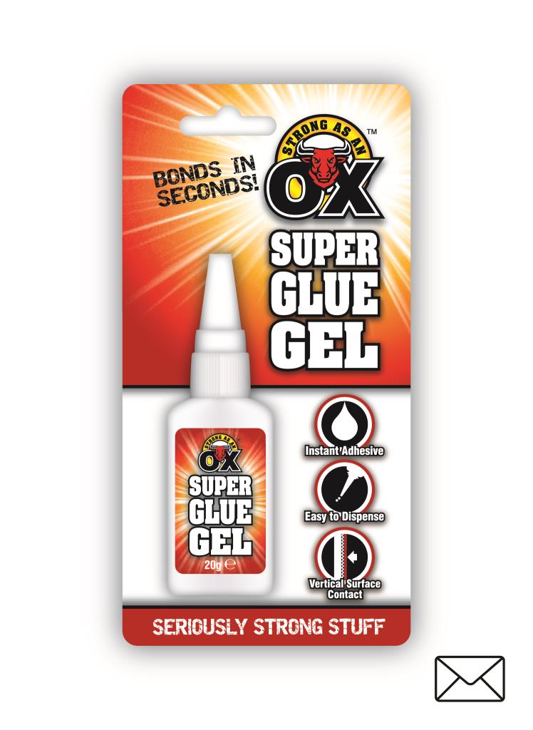 Strong As An Ox Super Glue Gel 20g