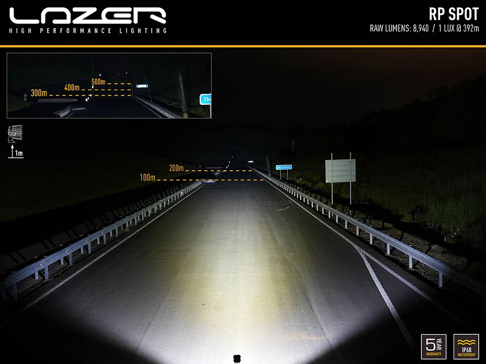 LAZER LAMPS Polaris RZR (Pro-R / Turbo-R) A-Pillar Mount Kit