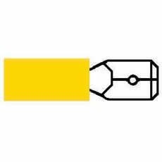 Terminal Yellow 6.30mm Blade