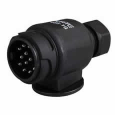 Plug Caravan 13 Pin Plastic Bg