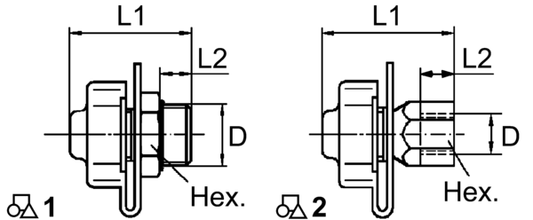 M16x1.5 Pressure Test Connection
