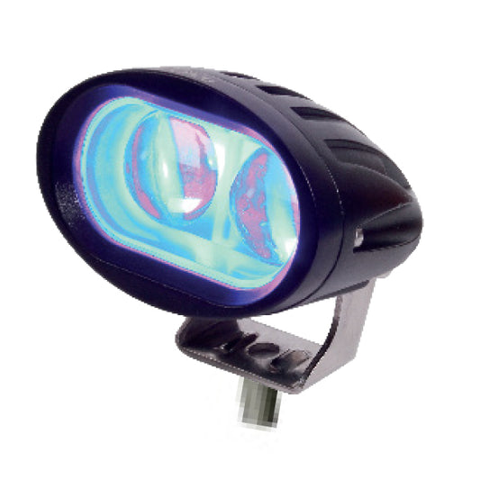 Blue 2 LED Spot Lamp - 10-48V