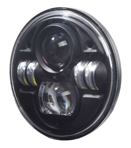 7" Round Headlamp Unit, Dip/Main Beam - Right Hand Drive