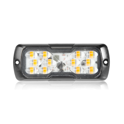 R65 High Intensity LED Warning Light, 5W x 12 LEDs, 10 Flash patterns, E Marked ECE R0 & R65 approved
