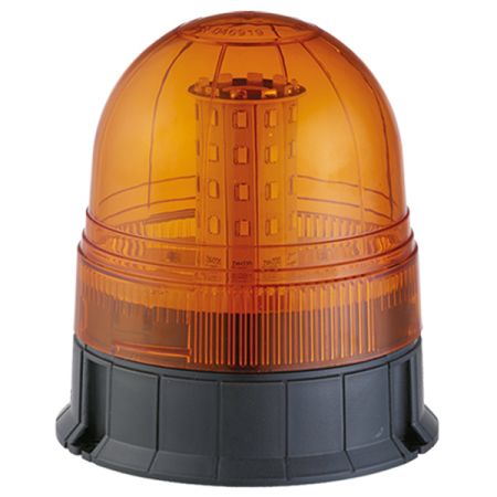 Three Bolt Multifunction Amber LED Beacon - 12/24V