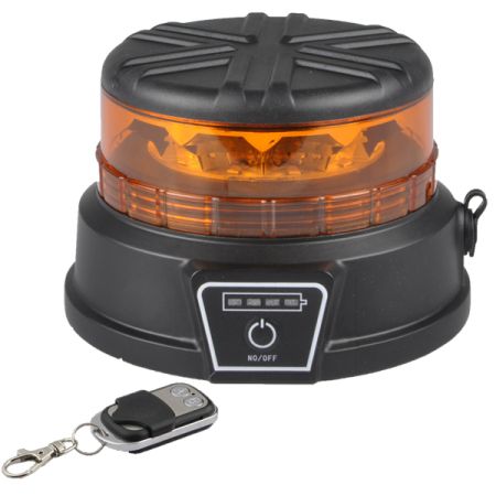 R65 Rechargeable Magnetic Beacon with Remote Control