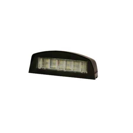 120mm Black Plastic LED Number Plate Lamp - 12/24V