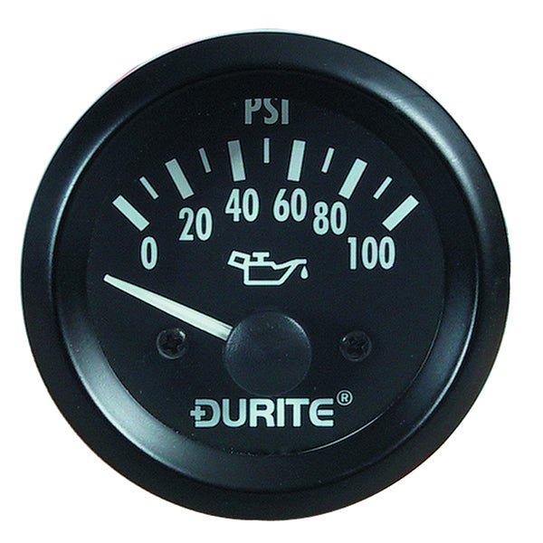 Oil Pressure Gauge with Sender 52mm - 12V