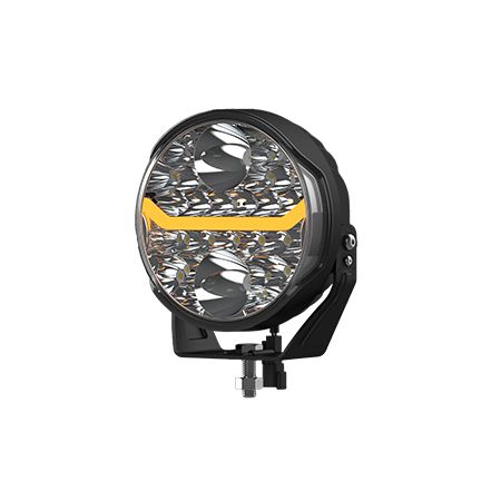 7" Round LED Headlamp with DT Connector - 12/24V