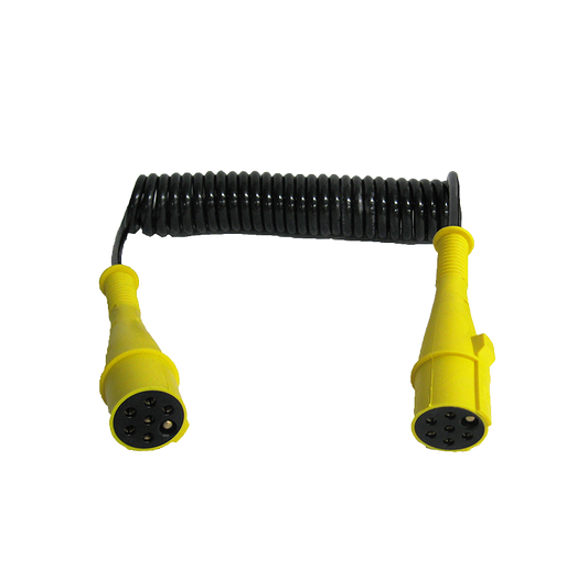 EBS 01-239 S MOULDED PLUG 7 CORE YELLOW PLUGS (PREMIUM)