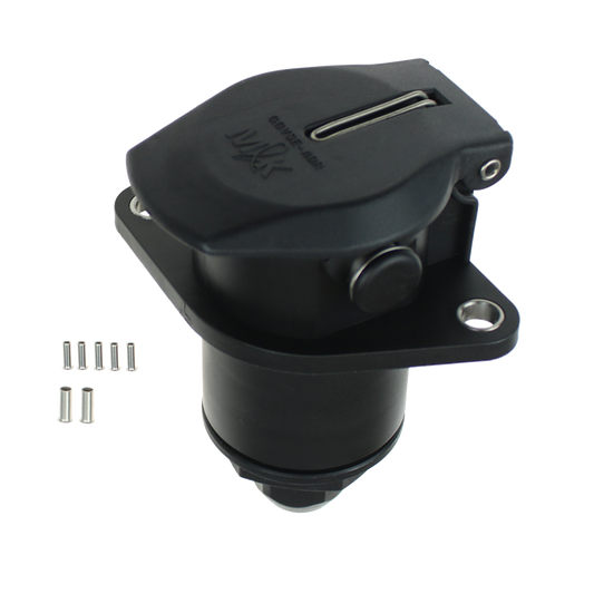 EBS 01-956 7 PIN EBS SOCKET 24V SCREW TERMINALS