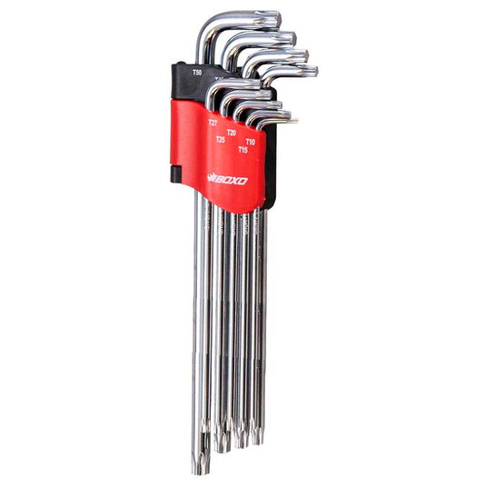 9 Pce XL Torx Key Wrench Set-Boxo-Equipment