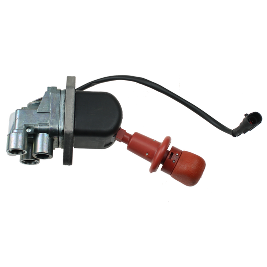 EBS 12.07.1006 HAND BRAKE VALVE - RED HANDLE ( DPM92AB )