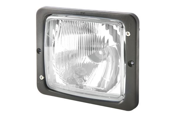 HELLA 1AA 004 109-031 Asymmetric Headlight 24/12V transparent Blade Terminal- right/left