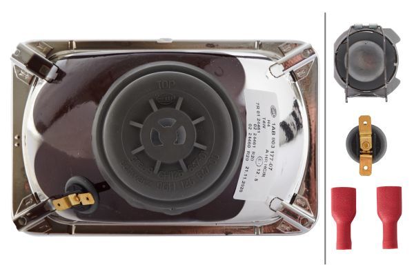 HELLA 1AB 003 177-071 Halogen Insert Headlight 12/24V - left /right