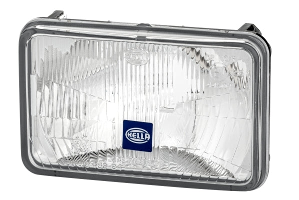 HELLA 1AB 006 977-021 Halogen Insert Headlight 12V rectangular Crystal clear Blade Terminal- right/left