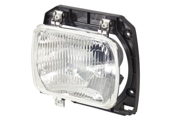 HELLA 1AE 003 427-151 Halogen Insert Headlight 24/12V rectangular SAE Crystal clear Blade Terminal - left