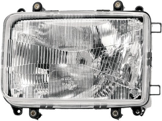 HELLA 1AG 007 660-011 Halogen Headlight for right-hand traffic - left