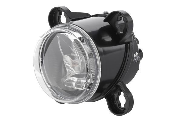 HELLA 1B0 015 050-001 LED Headlight 90mm Essential R80 12V round transparent DEUTSCH plug - left /right