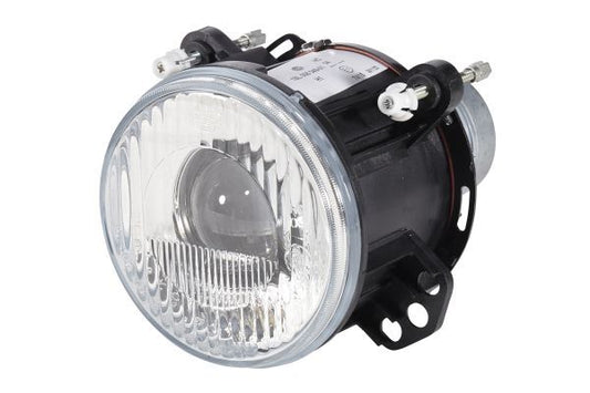HELLA 1BL 006 349-011 Halogen/DE Insert Headlight 24/12V round Crystal clear Male- right/left