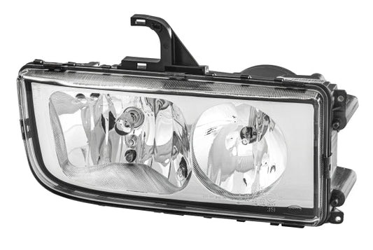 HELLA 1DB 247 011-021 Halogen Headlight for Mercedes-Benz Axor II for right-hand traffic- right