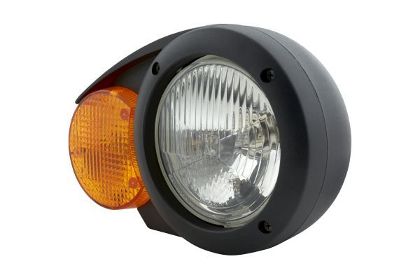 HELLA 1E3 996 160-107 Halogen Headlight Combi 133 12V round DEUTSCH plug- right