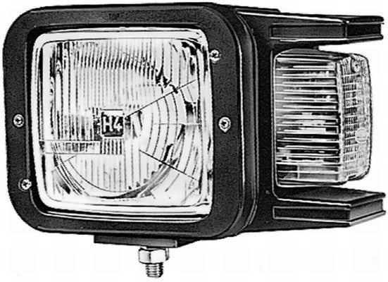 HELLA 1EA 007 108-011 Halogen Headlight 12/24V Yellow - left
