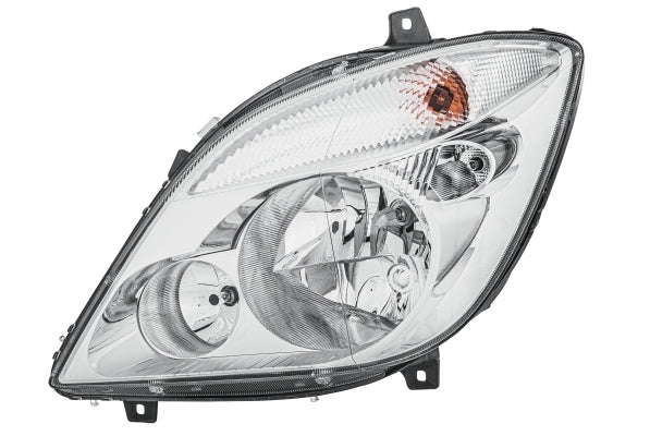 HELLA 1EB 247 012-011 Halogen/FF Headlight for Mercedes-Benz Sprinter 3,5-T Box (906) for right-hand traffic - left