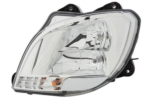 HELLA 1ED 010 116-511 Halogen/FF Headlight for right-hand traffic - left