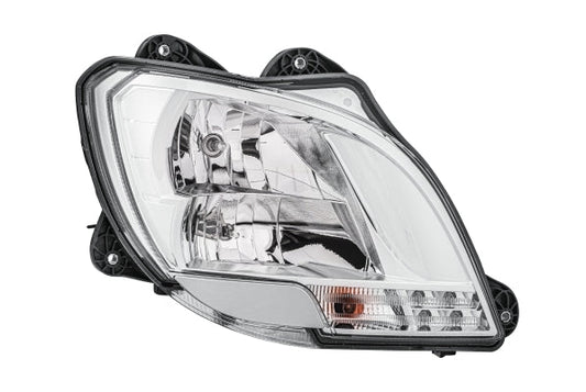 HELLA 1ED 010 116-541 Halogen/FF Headlight for right-hand traffic- right
