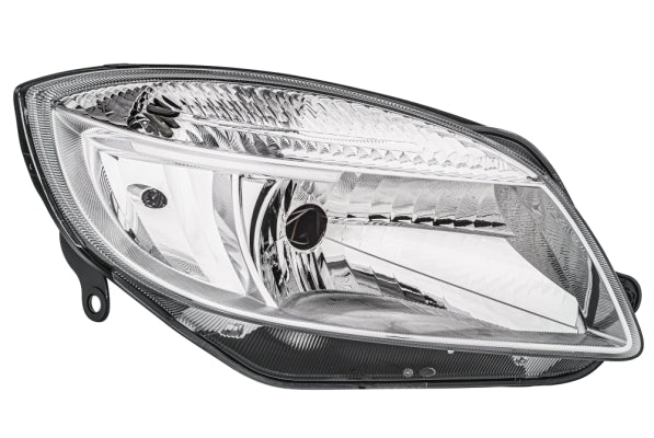 HELLA 1ED 247 025-221 Halogen/Single Headlight/FF Headlight for Skoda Fabia II (542) for right-hand traffic- right