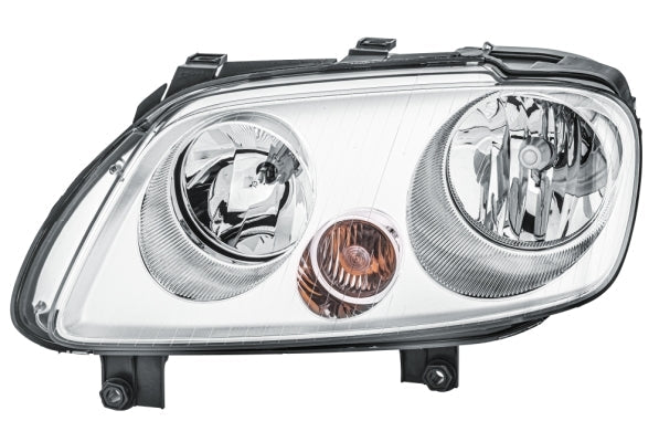 HELLA 1EE 010 203-011 Halogen Headlight for VW Touran (1T1, 1T2) Chrome for right-hand traffic - left