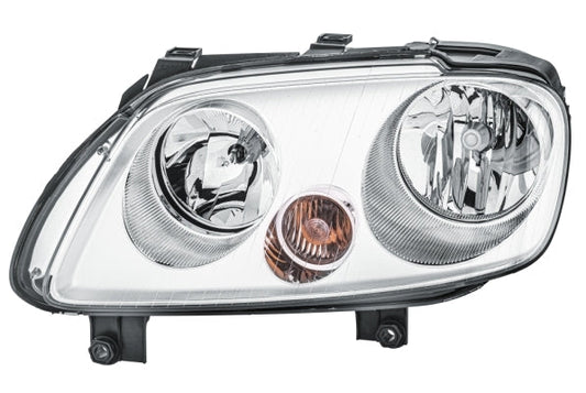 HELLA 1EE 010 203-011 Halogen Headlight for VW Touran (1T1, 1T2) Chrome for right-hand traffic - left