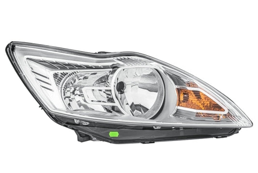HELLA 1EE 354 257-021 Halogen Headlight for Ford Focus II (DA_, HCP, DP) Chrome for right-hand traffic- right