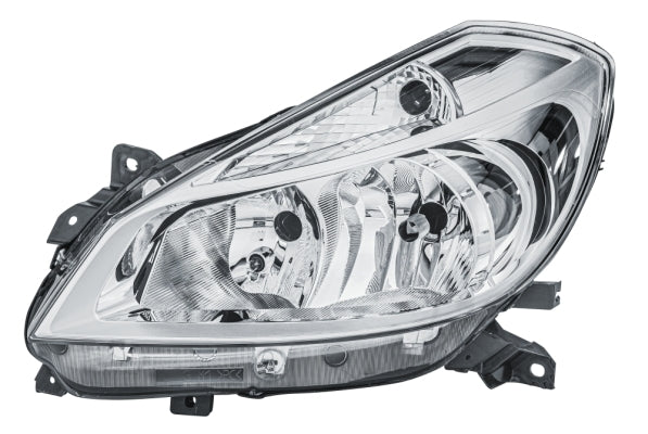 HELLA 1EE 354 536-011 Halogen Headlight for Renault Clio III (BR0/1, CR0/1) for right-hand traffic - left