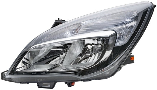 HELLA 1EE 354 830-011 Halogen Headlight for Opel Meriva B Mpv (S10) for right-hand traffic - left
