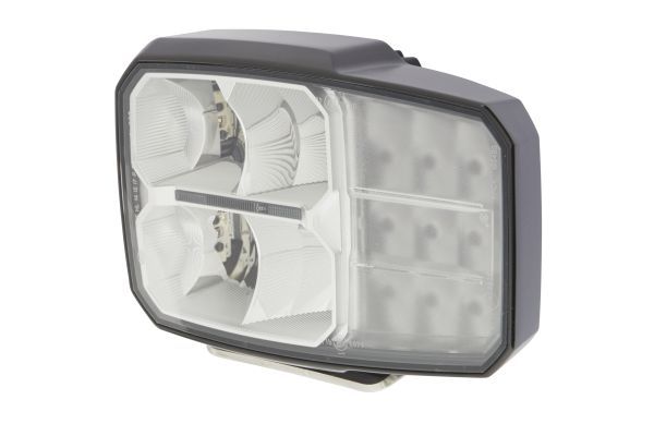 HELLA 1EE 996 374-011 LED Headlight C140 24/12V SAE/ECE transparent DEUTSCH plug - left