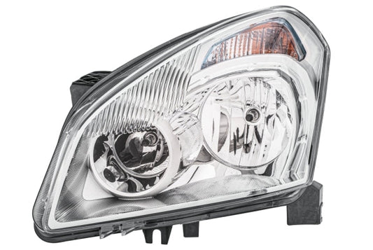 HELLA 1EF 238 042-011 Halogen Headlight for Nissan Qashqai I (J10, NJ10, JJ10E) for right-hand traffic - left