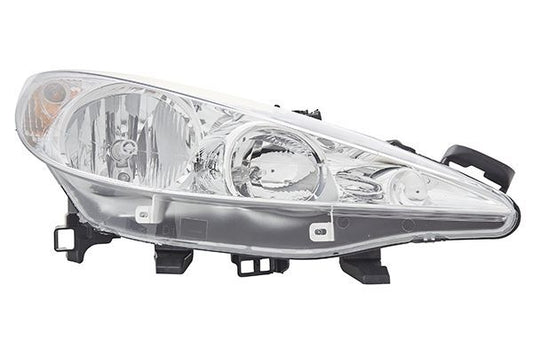 HELLA 1EF 354 533-021 Halogen Headlight for Peugeot 207/207+ (WA_, WC_) for right-hand traffic- right