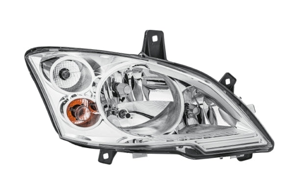 HELLA 1EG 009 627-021 Halogen Headlight for Mercedes-Benz Vito / Mixto Box (W639) for right-hand traffic- right