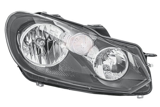 HELLA 1EG 009 901-221 Halogen/FF Headlight for VW Golf VI (5K1) for right-hand traffic- right
