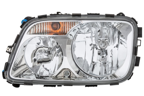 HELLA 1EH 009 513-011 FF/Halogen Headlight for Mercedes-Benz Actros MP3 for right-hand traffic - left