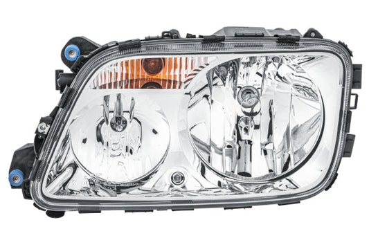 HELLA 1EH 009 513-031 Halogen/FF Headlight for Mercedes-Benz Actros MP3 for right-hand traffic - left