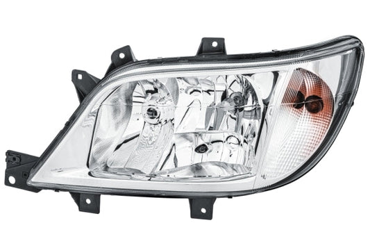 HELLA 1EH 246 047-011 Halogen Headlight for Mercedes-Benz Sprinter 3-T Chassis (903) for right-hand traffic - left