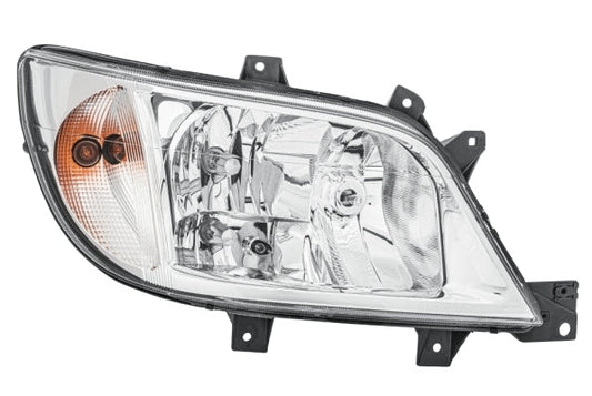 HELLA 1EH 246 047-061 Halogen Headlight for Mercedes-Benz Sprinter 3-T Chassis (903) for right-hand traffic- right