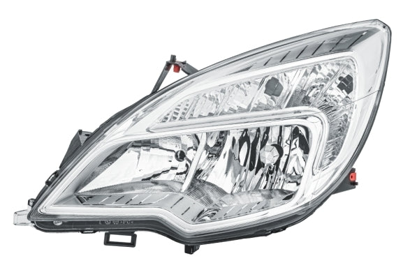 HELLA 1EJ 354 676-011 Halogen/FF Headlight for Opel Meriva B Mpv (S10) for right-hand traffic - left