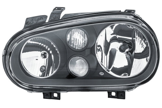 HELLA 1EL 007 700-151 DE/FF/Halogen Headlight for VW Golf IV (1J1) for right-hand traffic - left